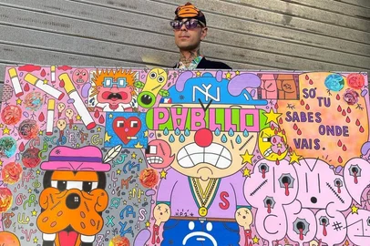 mostra Block & Pabllo – Viajantes do Tempo, que reúne Marcelo Celopax, Wagner Olino, Raideno e o português Hatory Pabllo em um projeto que combina exposição e programação cultural na Capital.<!-- NICAID(16237176) -->