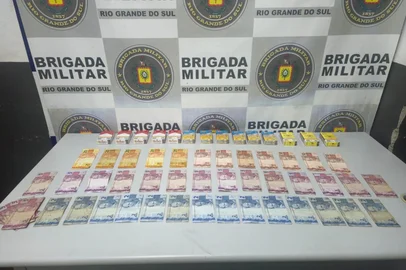 Brigada Militar / Divulgação Homem é preso após invadir conveniência de posto de combustível e cometer furto em Caxias do Sul.<!-- NICAID(16226849) -->