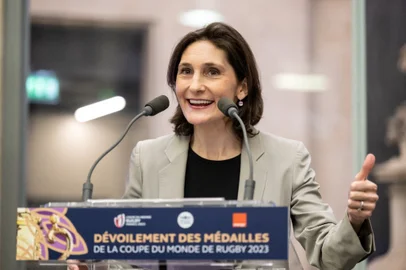 Amélie Oudéa-Castera, Ministra dos Esportes da França