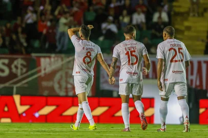 FLORIANÓPOLIS, SC, BRASIL, 22-04-2026: Athletic-MG vs Internacional, no estádio Orlando Scarpelli, em Santa Catarina. Foto: Ricardo Duarte/SC InternacionalIndexador: ricardo duarte<!-- NICAID(16271275) -->