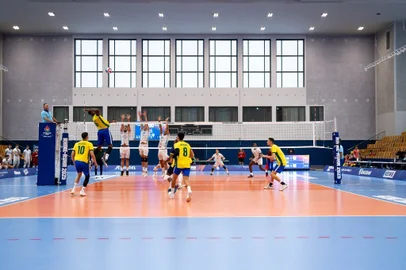 Brasil x Portugual, vôlei masculino, Universíade 2025