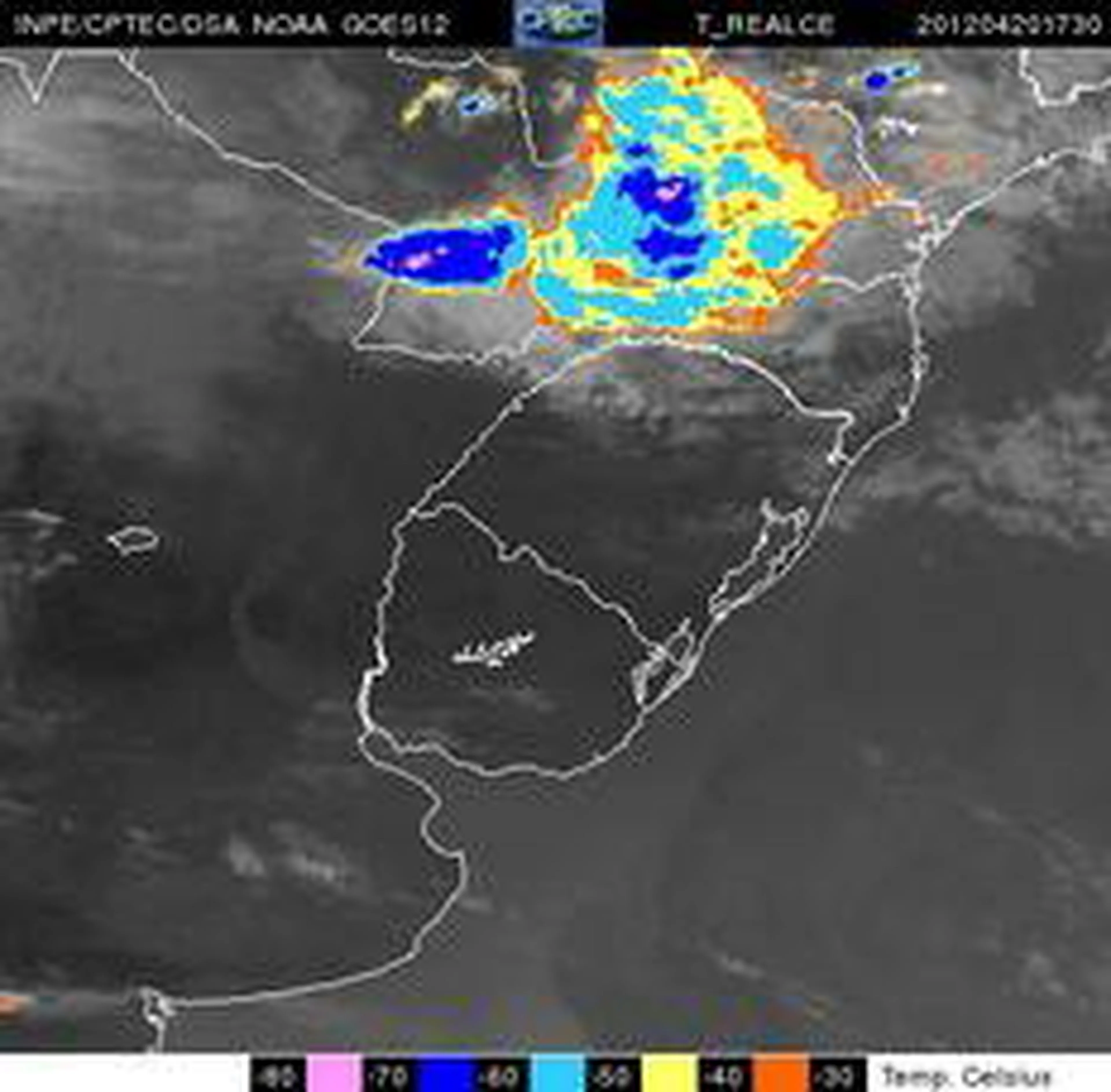 Satélite Goes-12/Cptec