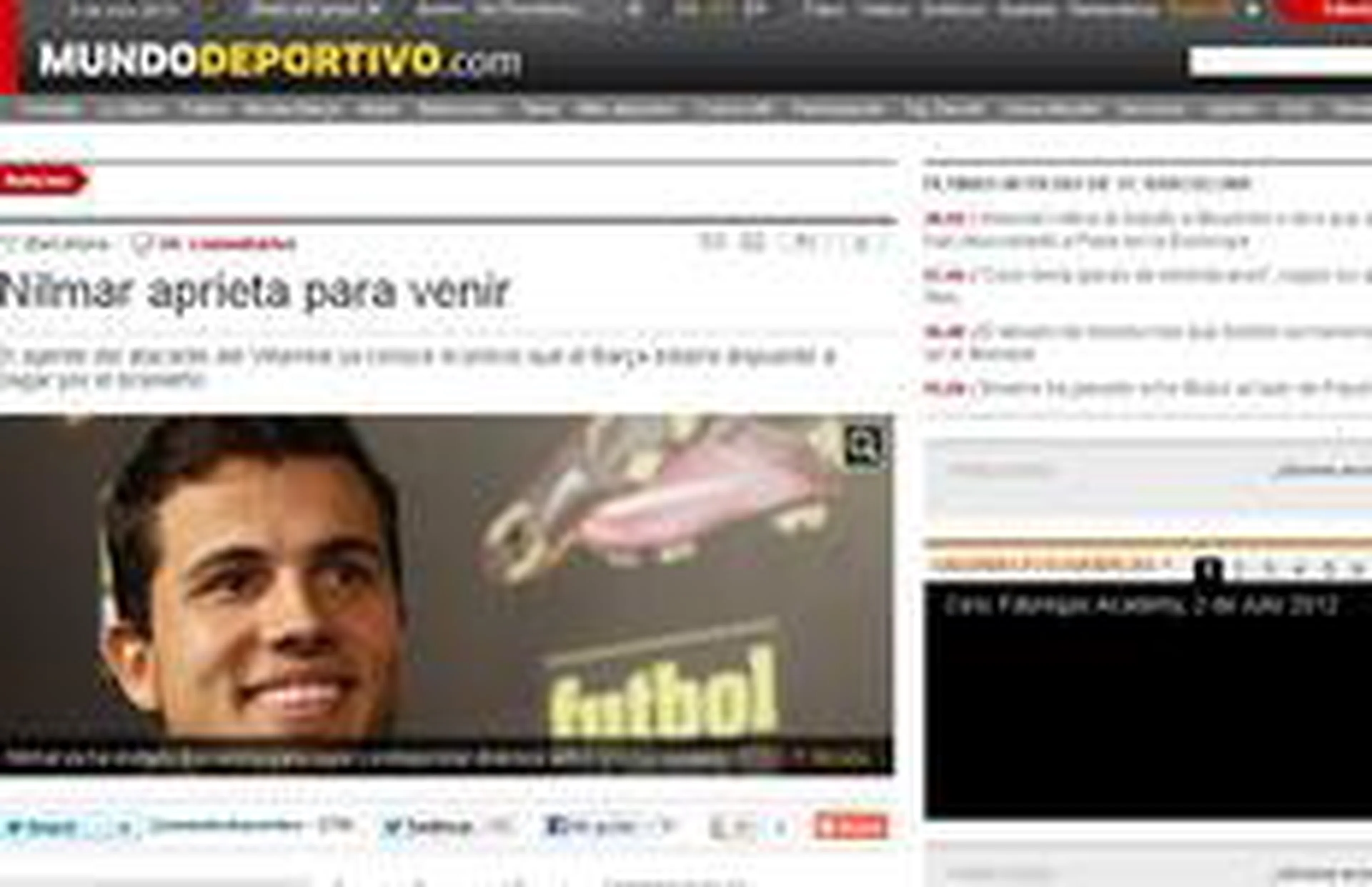 Reprodução/Mundo Deportivo
