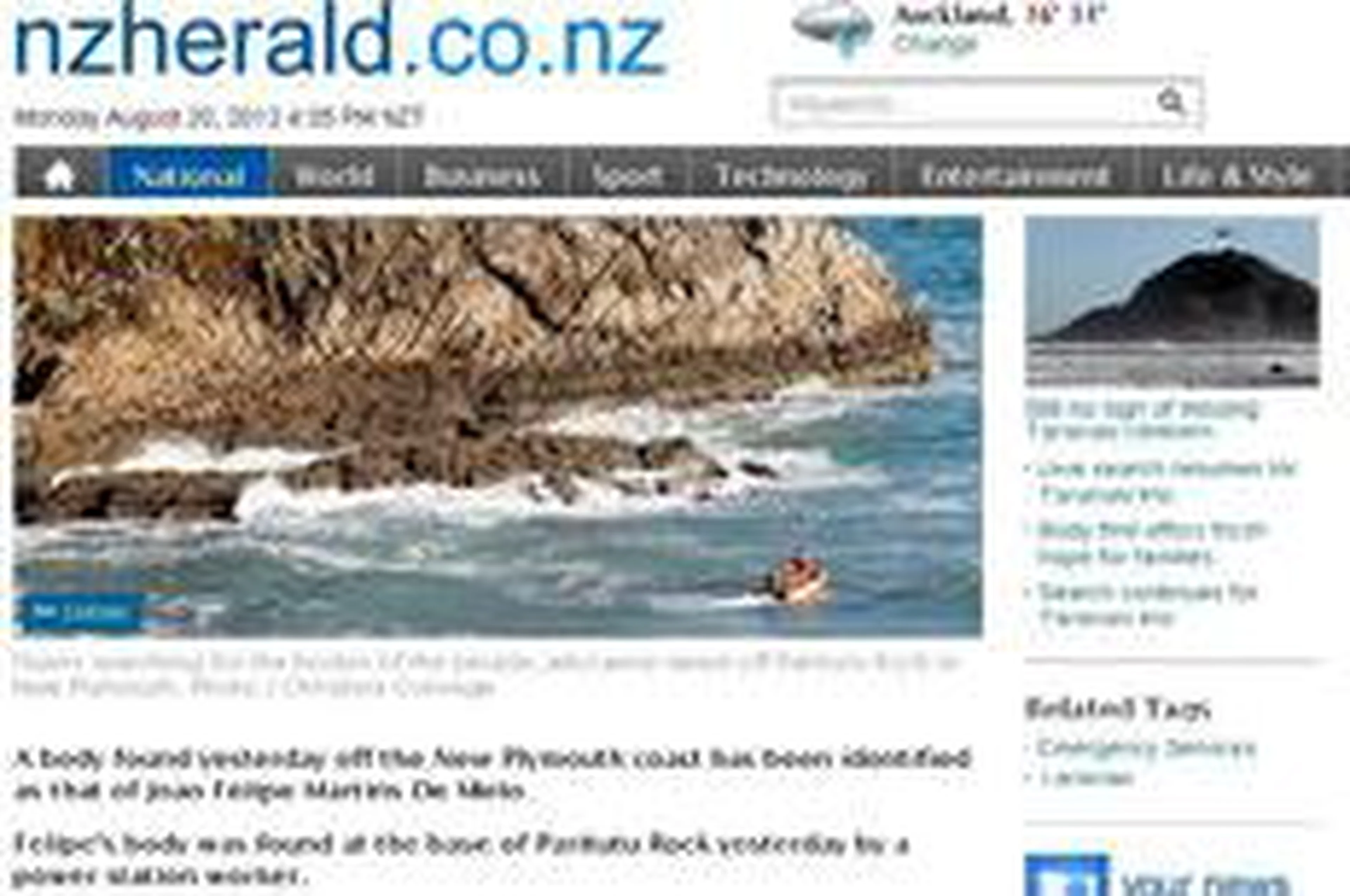 NZHerald/Reprodução