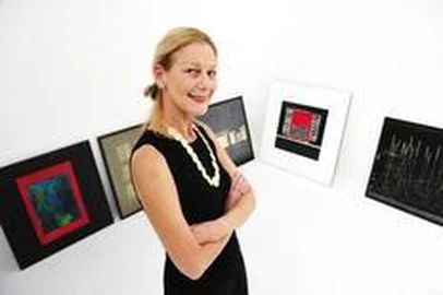  PORTO ALEGRE - RS - BRASIL - 26/11/2012 - A artista plástica  Ana Metsavaht expõe suas obras na galeria La Photo.
