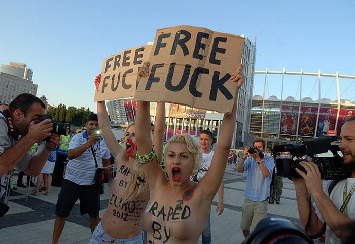 Divulgação Femen Brazil / Divulgação Femen Brazil