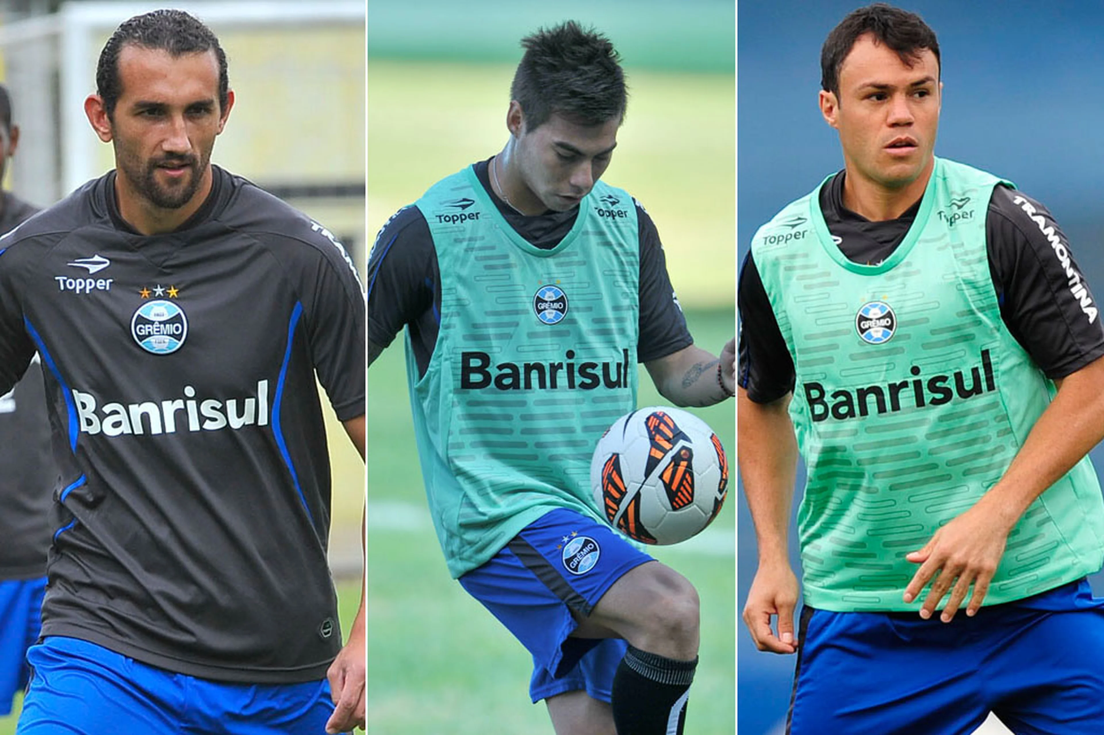 Montagem sobre fotos Emílio Pedroso, Caco Konzen, Diego Vara/null