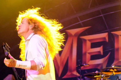 Show Banda Megadeth no Pepsi On Stage.