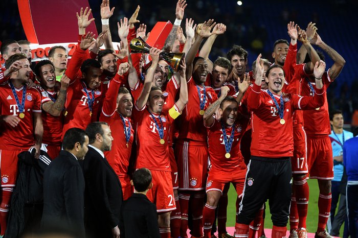 Qual o time foi campeão mundial em 2013?