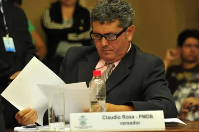  Pimeiro dia de sessão na câmara de vereadores Na foto: Claudio Rosa