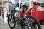 gaúcha no pedal bicicleta intermodal trem