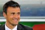 (FILES) A file picture taken on December 12, 2011 shows then AS Romas Spanish coach Luis Enrique looking on during the Italian serie A football match AS Roma vs Juventus at Olympic stadium in Rome. Barcelona on May 19, 2014 appointed outgoing Celta Vigo manager Luis Enrique as their new coach to replace Gerardo Martino after a disappointing trophy-less season, the Catalan club said. Just two days after ending a first season in six years without a major trophy, Barcelona have turned to one of their own in former captain Luis Enrique to restore the glory days at the Camp Nou.  AFP PHOTO / ALBERTO PIZZOLI