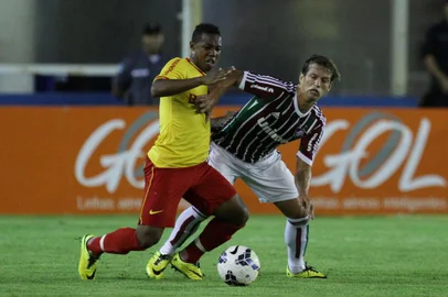  

MACAE, RJ: Fluminense e Internacional em jogo pela nona rodada do Brasileirão, no estádio Cláudio Moacyr.
Indexador: Ricardo Ayres/Photocamera