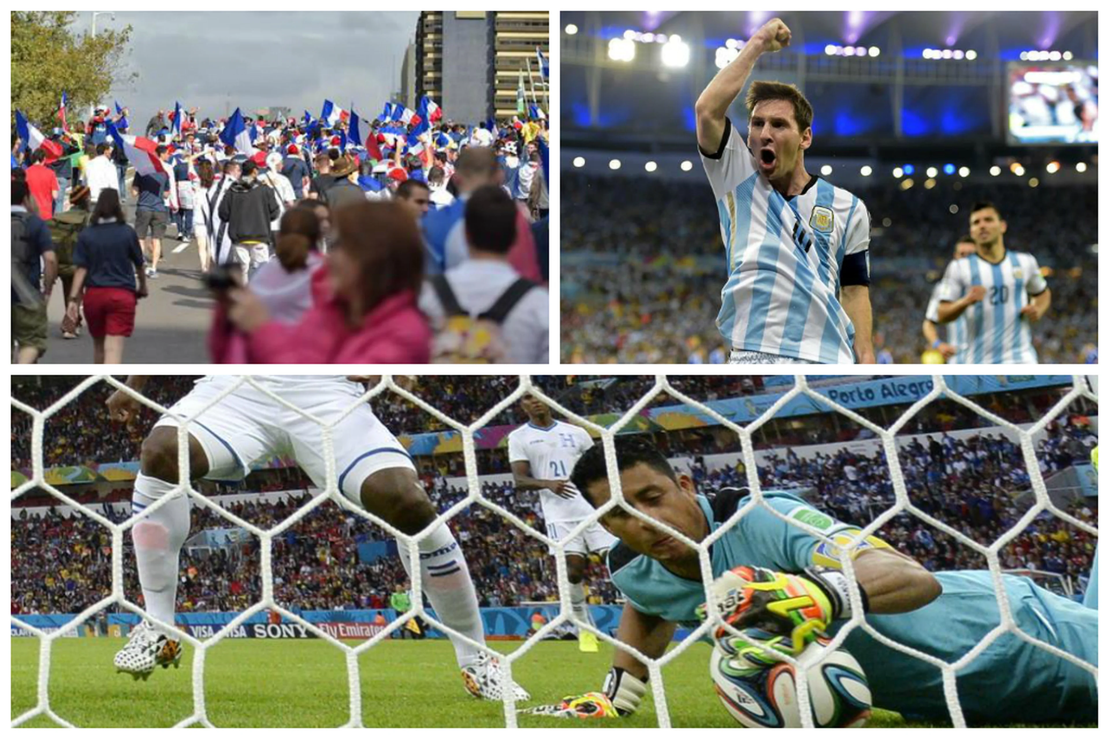 Montagem sobre fotos/Agência RBS e AFP