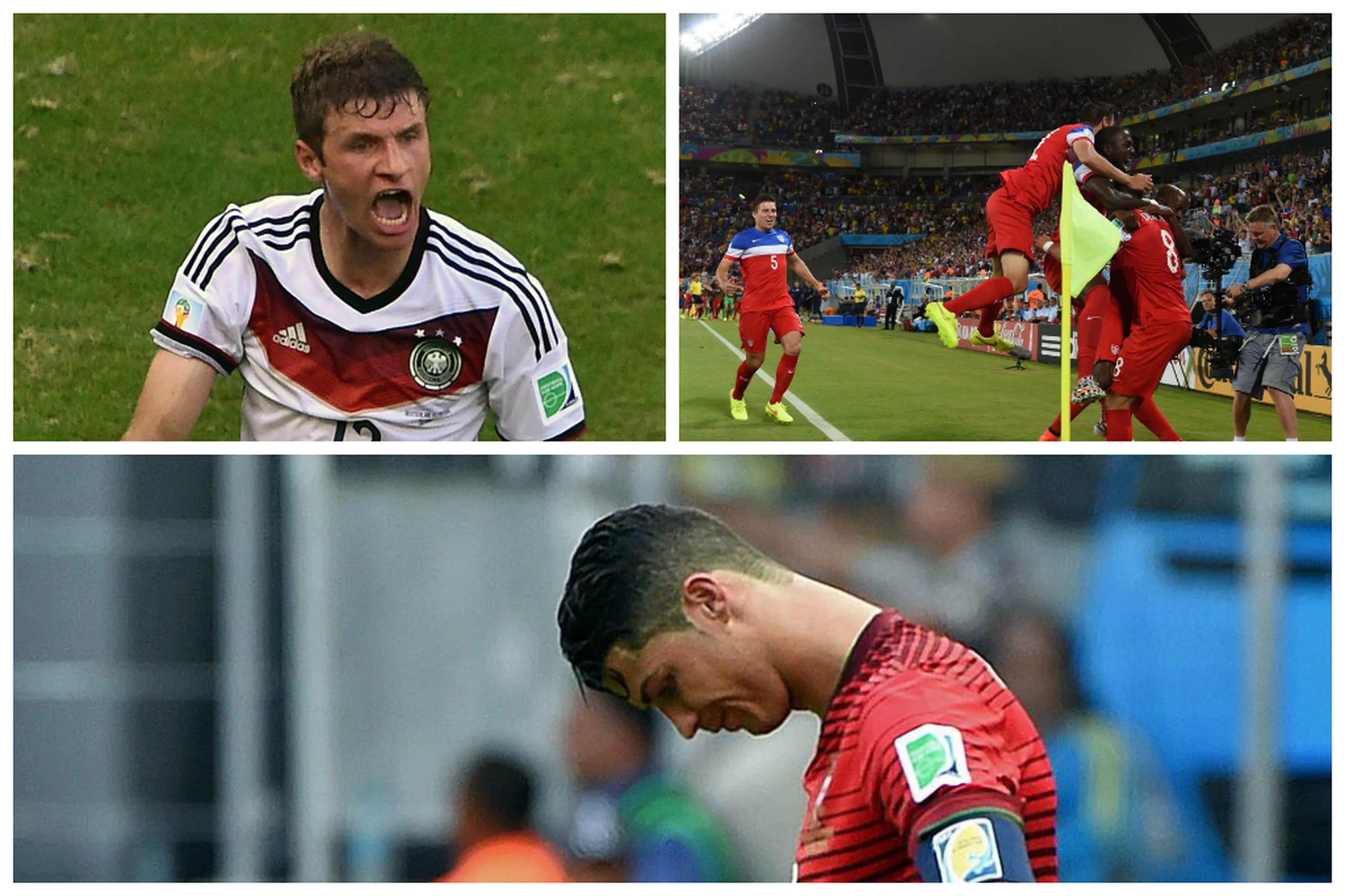 Montagem sobre fotos de Patrik Stollarz, Dimitar Dilkoff e Carl de Souza/AFP