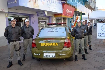Instalação da Patrulha Maria da Penha em Cruz Alta