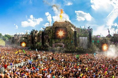 Festival de música eletrônica Tomorrowland, na Bélgica