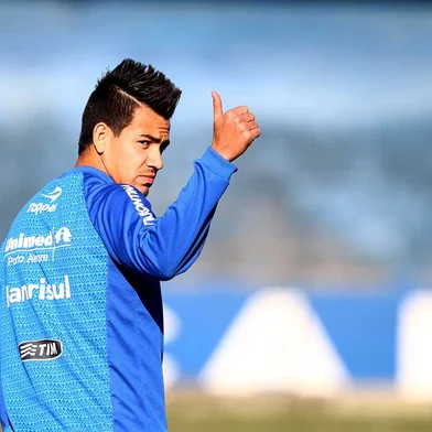 saimon, grêmio, treino, futebol