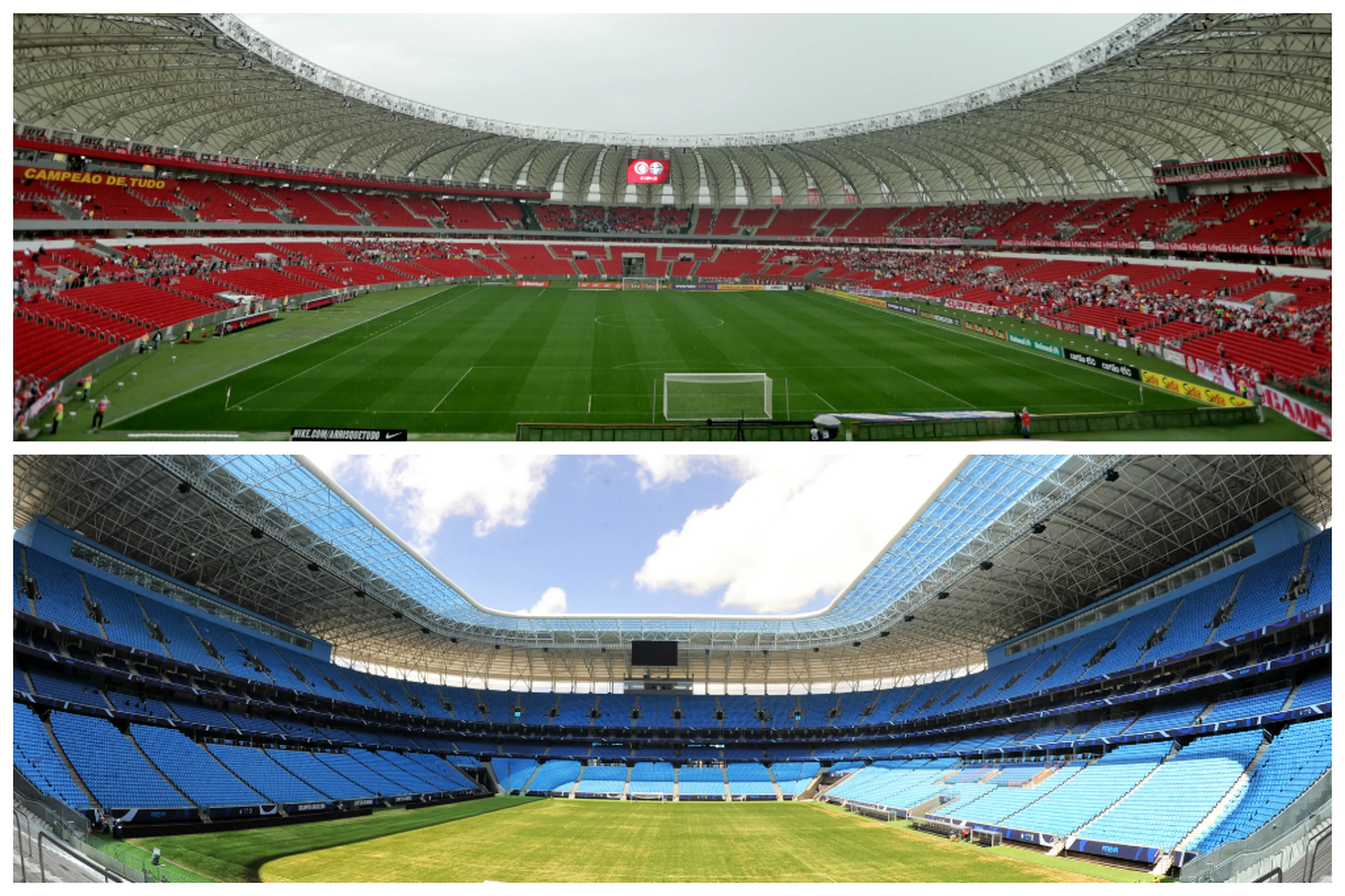 Montagem sobre fotos de Bruno Alencastro e Omar Freitas/Agência RBS