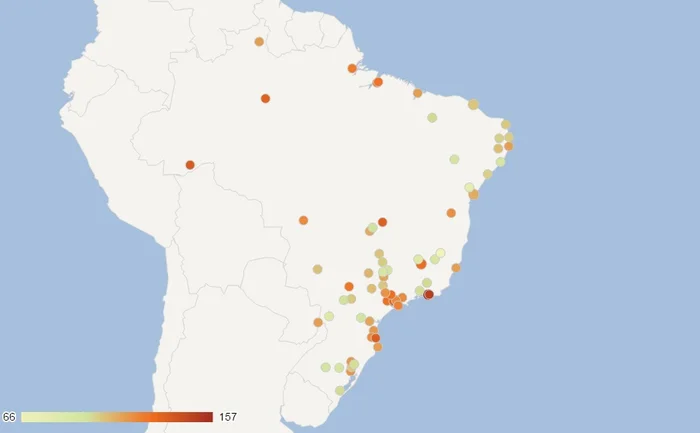 Reprodução / Expatistan.