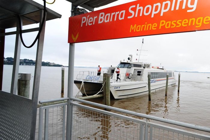 Impasse pode atrasar ainda mais operação do catamarã na zona Sul