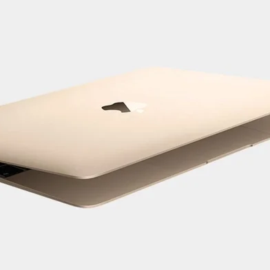 novo macbook anúncio apple dourado