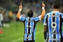  PORTO ALEGRE, RS, BRASIL - 22-03-2015 - Grêmio x Lajeadense se enfrentam na Arena do Grêmio. Jogador Giuliano (FOTOS: TADEU VILANI/AGÊNCIA RBS)