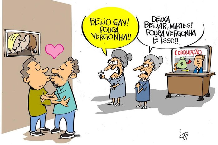 Tenho um amigo chamado Serguei que resolveu trocar de nome após Jair Bolsonaro ser eleito presidente do Brasil. Apesar de não ser gay, o Serguei, por via das dúvidas, trocou seu nome para "Sermacho". É, nome mais adequado aos novos (novos?!) tempos... Imagem relacionadaTenho um amigo chamado Serguei que resolveu trocar de nome após Jair Bolsonaro ser eleito presidente do Brasil. Apesar de não ser gay, o Serguei, por via das dúvidas, trocou seu nome para "Sermacho". É, nome mais adequado aos novos (novos?!) tempos...