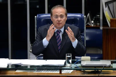 Renan Calheiros, presidente do Senado