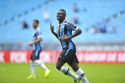 gol yuri mamute - estreia brasileirão - grêmio x ponte preta