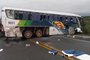 Acidente com ônibus da Planalto na BR-392 em Santana da Boa Vista (8/06)