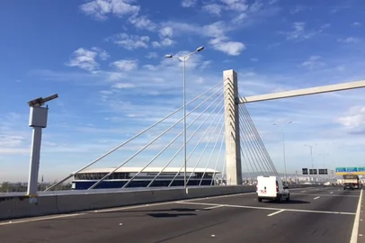 rdgol, Rodovia do Parque, BR-448, pardal, ponte estaiada