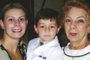 Bernardo Uglione Boldrini, morto aos 11 anos, junto com a mãe, Odilaine, e a avó Jussara