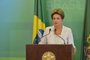 Brasília - A presidenta Dilma Rousseff anuncia mudanças em seu ministério durante declaração à imprensa no Palácio do Planalto (Antonio Cruz/Agência Brasil)
