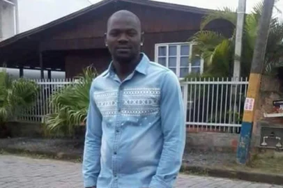 Haitiano Fetiere Sterlin,33 anos, foi morto a facadas em Navegantes. Polícia Civil investiga suposto crime de ódio.