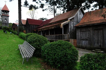  CAXIAS DO SUL, RS, BRASIL, 26/15/2015 - Ensaio Fotográfico - Réplica de Caxias do Sul de 1885 do Conjunto arquitetônico de 17 casas de madeira, cuja construção obedeceu rigorosamente aos padrões vigentes na época. (JONAS RAMOS/AGÊNCIA RBS).