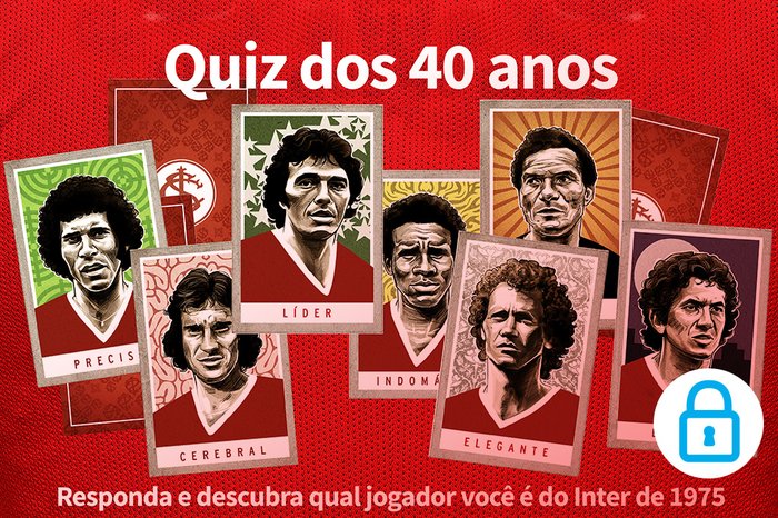 Quiz: descubra qual jogador do Inter de 1975 você é