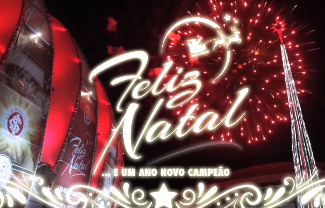 Inter divulga vídeo desejando Inter divulga vídeo desejando