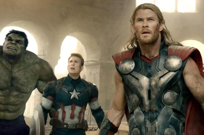 cena do filme vingadores: a era de ultron