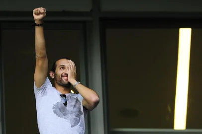  PORTO ALEGRE, RS, BRASIL, 29-11-2015. Grêmio recebe o Atlético MG na Arena neste domingo. Fotos tiradas antes do inicio da partida. (Foto: DIEGO VARA/AGENCIA RBS)