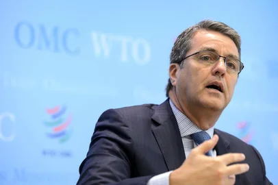 Roberto Azevedo, o diretor geral da OMC. 