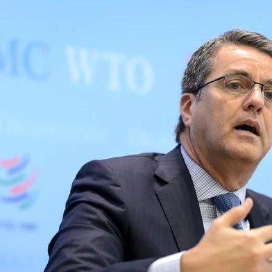 Roberto Azevedo, o diretor geral da OMC. 