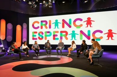 Debate sobre o criança esperança 2016 na Rede Globo, em São Paulo