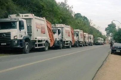 rdgol, lixo, DMLU, caminhões, coleta, Porto Alegre