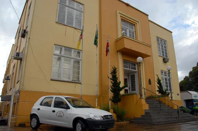*** Cad.Com/Vacaria/Tati ***Vacaria fotos da cidade para caderno comercial de empresas que investem na cidade. Na foto: prefeitura de Vacaria.