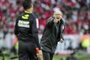  PORTO ALEGRE, RS, BRASIL 17/07/2016 - O Internacional enfrenta o Palmeiras neste domingo, no estádio Beira-Rio, pela 15ª rodada do Brasileirão 2016. O jogo  marca a reestreia de Paulo Roberto Falcão como técnico do Inter. (FOTO: FÉLIX ZUCCO/AGÊNCIA RBS).