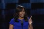  US First Lady Michelle Obama speaks during Day 1 of the Democratic National Convention at the Wells Fargo Center in Philadelphia, Pennsylvania, July 25, 2016. SAUL LOEB / AFPEditoria: POLLocal: PhiladelphiaIndexador: SAUL LOEBSecao: governmentFonte: AFPFotógrafo: STF