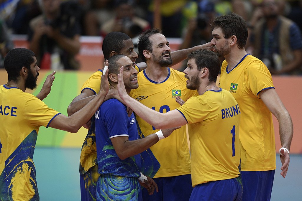 E Ouro Brasil Vence Italia E E Campeao No Volei Masculino Gzh