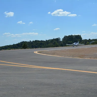 aeródromo, bento gonçalves, pista, avião
