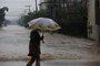  MONTENEGRO - RS- BR 19.10.2016Devido as intenças chuvas o rio Caí transborda alagando diversas ruas por Montenegro, trazendo transtorno aos moradores.FOTÓGRAFO: TADEU VILANI AGÊNCIARBS